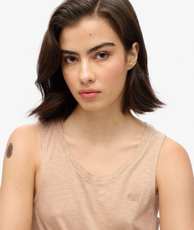 Tanktop mit U-Ausschnitt Tanktop mit U-Ausschnitt