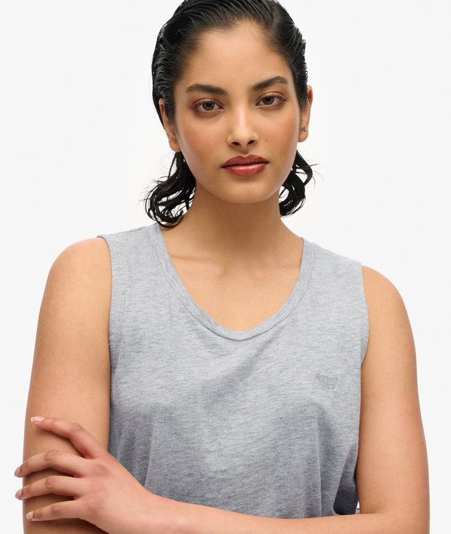 Tanktop mit U-Ausschnitt Tanktop mit U-Ausschnitt