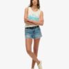 Tanktop mit Vintage-Logo und U-Ausschnitt