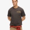 Tattoo-Grafik-T-Shirt in lockerer Passform