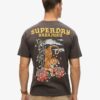 Tattoo-Grafik-T-Shirt in lockerer Passform