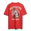 Tattoo-Grafik-T-Shirt in lockerer Passform