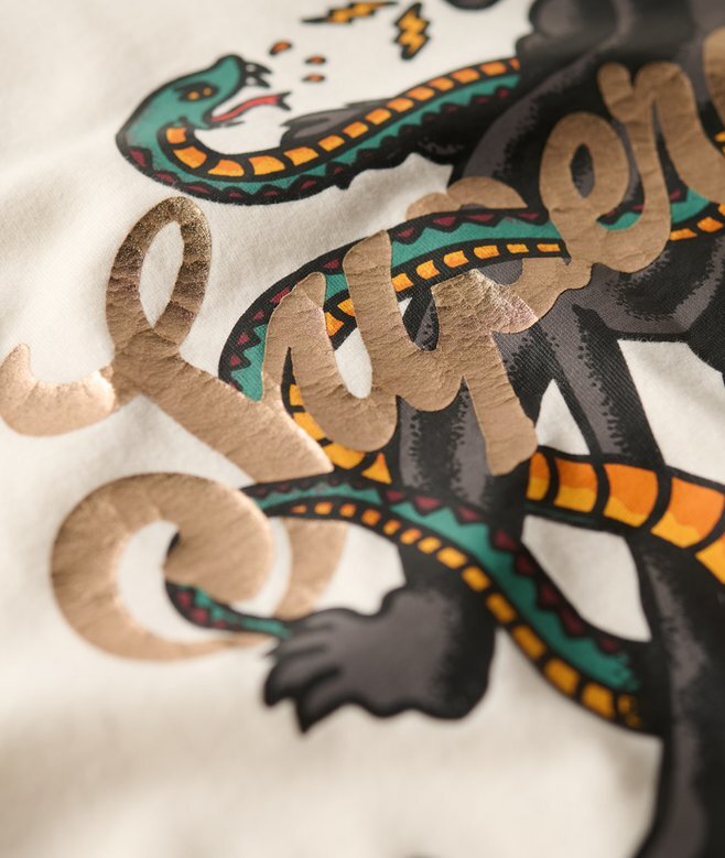 Tattoo Script Relaxed T-Shirt Tattoo Script Relaxed T-Shirt