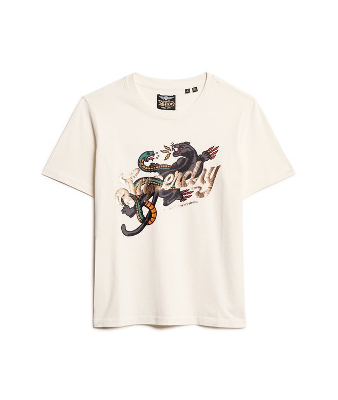 Tattoo Script Relaxed T-Shirt Tattoo Script Relaxed T-Shirt