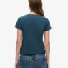 Tattoo-Strass-T-Shirt mit tailliertem Schnitt