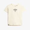 Tattoo-Strass-T-Shirt mit tailliertem Schnitt