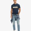 Terrain T-Shirt mit gestreiftem Logo