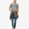 Terrain T-Shirt mit gestreiftem Logo