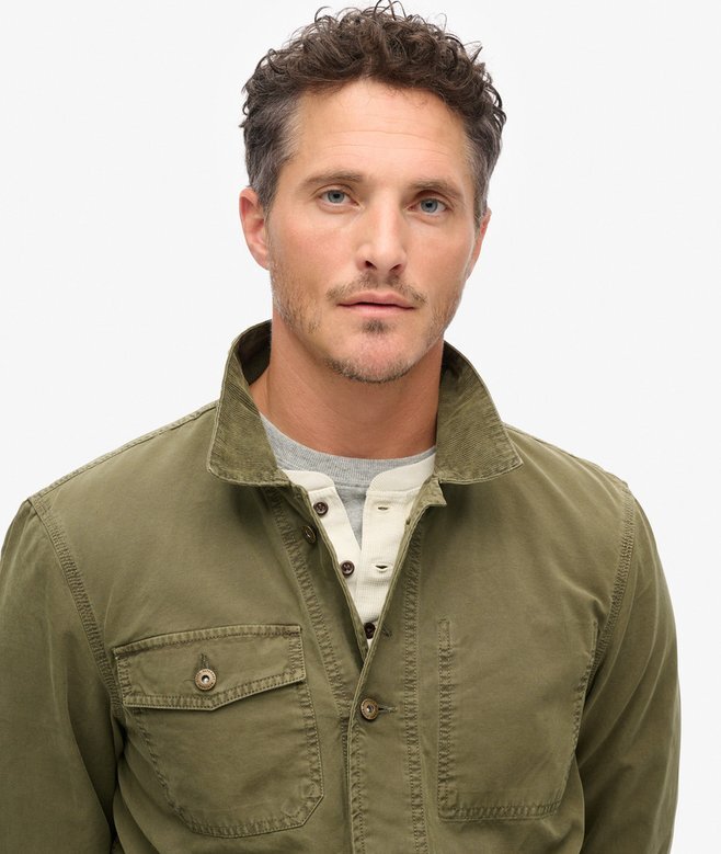 The Merchant Store – Arbeitsjacke aus Baumwolle The Merchant Store – Arbeitsjacke aus Baumwolle