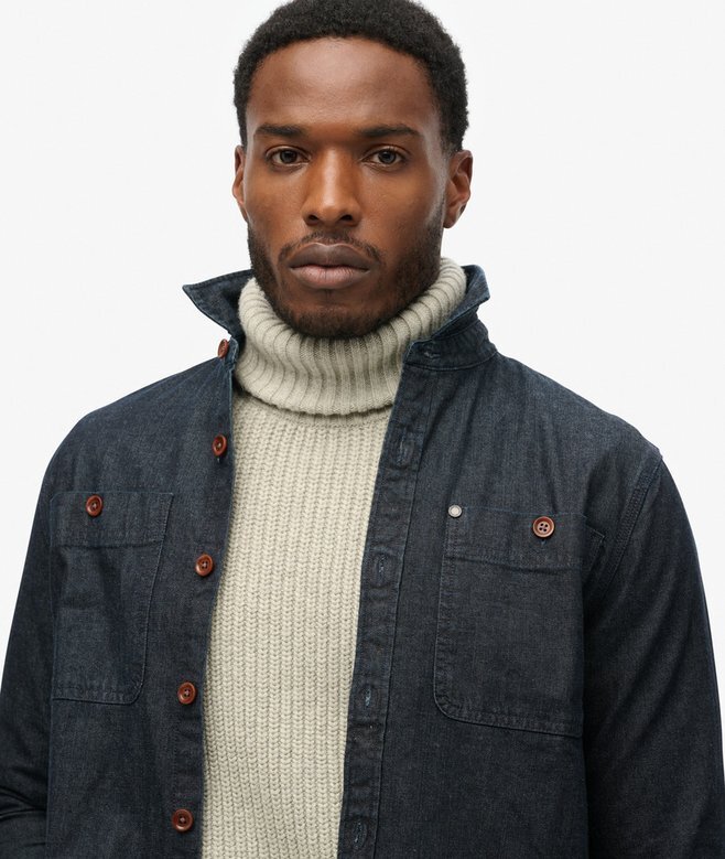 The Merchant Store – Denim-Overshirt The Merchant Store – Denim-Overshirt
