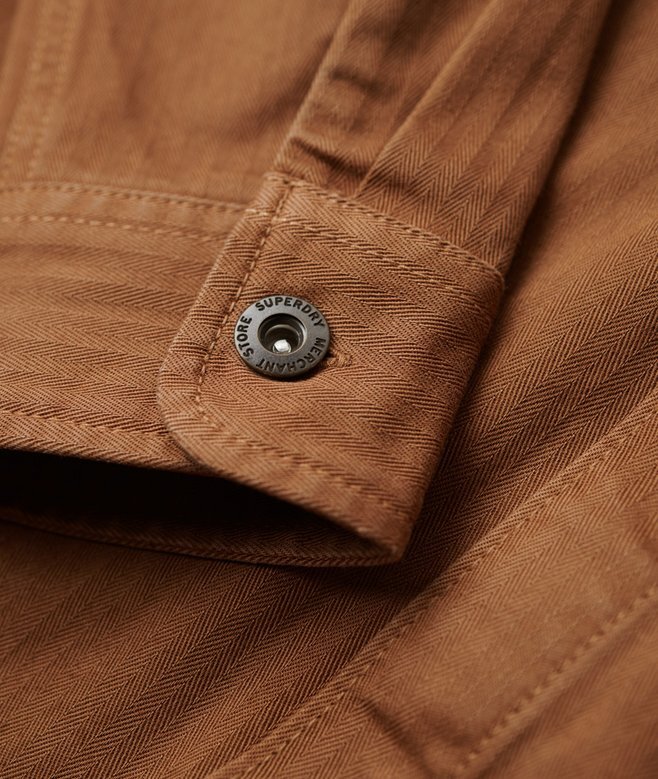 The Merchant Store – Herringbone Overshirt The Merchant Store – Herringbone Overshirt