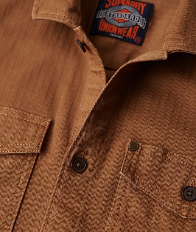 The Merchant Store – Herringbone Overshirt The Merchant Store – Herringbone Overshirt