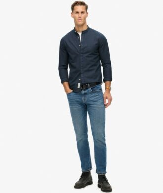 The Merchant Store – Indigo-Henley-Hemd