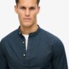 The Merchant Store – Indigo-Henley-Hemd