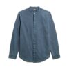 The Merchant Store – Indigo-Henley-Hemd The Merchant Store – Indigo-Henley-Hemd