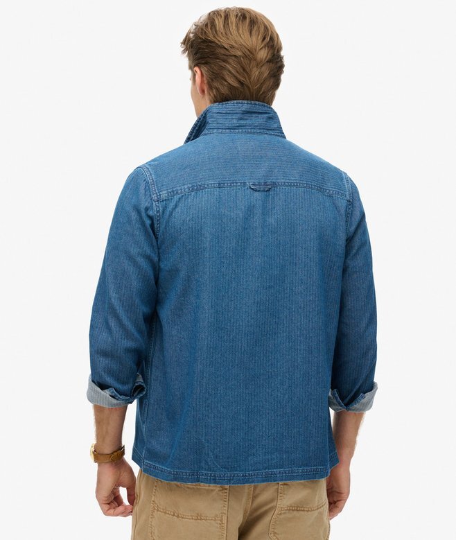The Merchant Store – Indigo-Overshirt The Merchant Store – Indigo-Overshirt