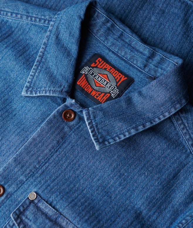 The Merchant Store – Indigo-Overshirt The Merchant Store – Indigo-Overshirt