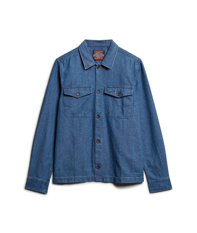 The Merchant Store – Indigo-Overshirt The Merchant Store – Indigo-Overshirt
