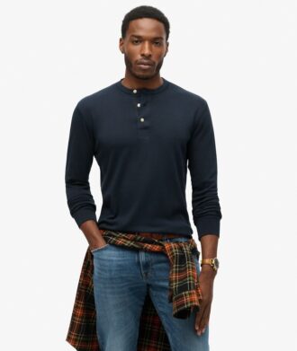 The Merchant Store – Jersey-Henley-Oberteil The Merchant Store – Jersey-Henley-Oberteil