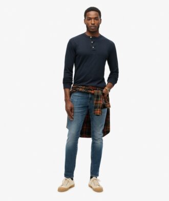 The Merchant Store – Jersey-Henley-Oberteil The Merchant Store – Jersey-Henley-Oberteil