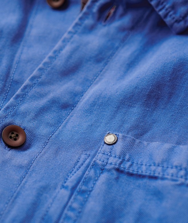 The Merchant Store – Overshirt aus Leinenmischung The Merchant Store – Overshirt aus Leinenmischung