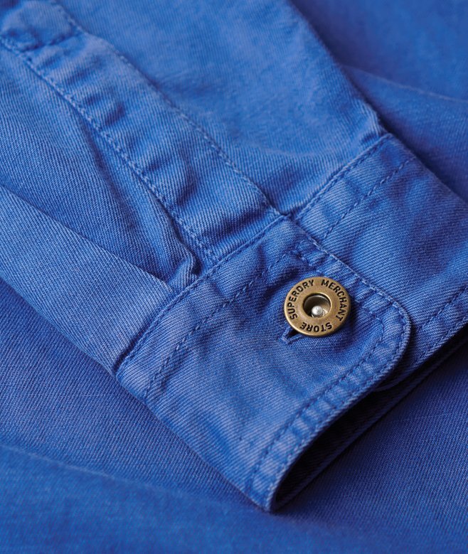 The Merchant Store – Overshirt aus Leinenmischung The Merchant Store – Overshirt aus Leinenmischung