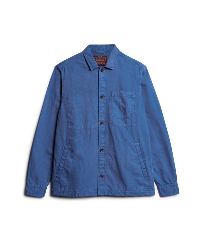 The Merchant Store – Overshirt aus Leinenmischung The Merchant Store – Overshirt aus Leinenmischung