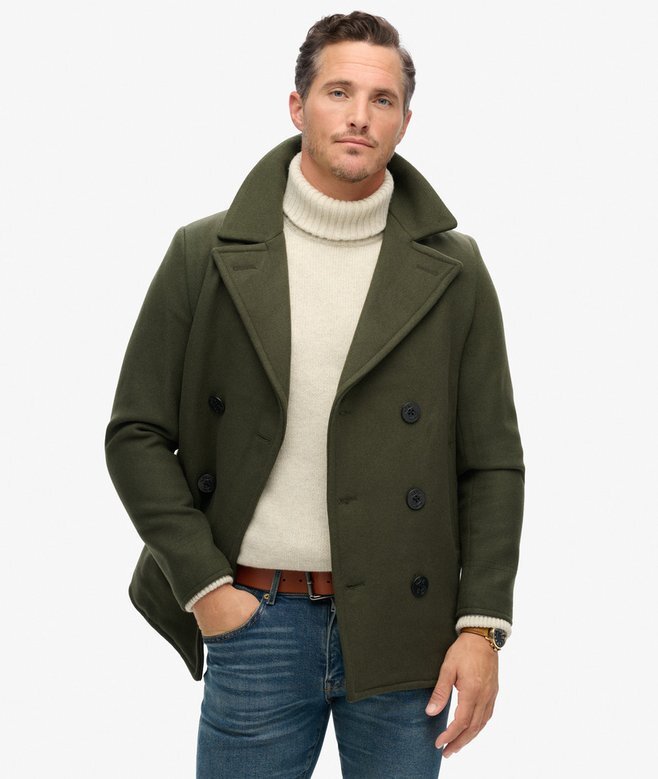 The Merchant Store – Peacoat aus Wollmischung The Merchant Store – Peacoat aus Wollmischung