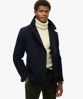 The Merchant Store – Peacoat aus Wollmischung