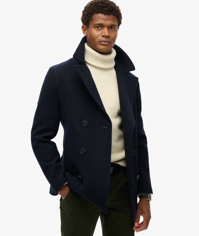 The Merchant Store – Peacoat aus Wollmischung The Merchant Store – Peacoat aus Wollmischung