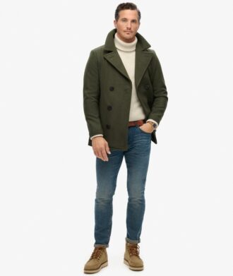 The Merchant Store – Peacoat aus Wollmischung