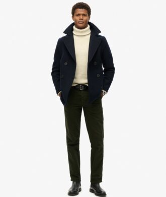 The Merchant Store – Peacoat aus Wollmischung