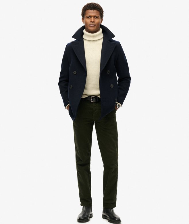 The Merchant Store – Peacoat aus Wollmischung The Merchant Store – Peacoat aus Wollmischung