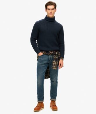 The Merchant Store – Strukturierter Rollkragenpullover The Merchant Store – Strukturierter Rollkragenpullover