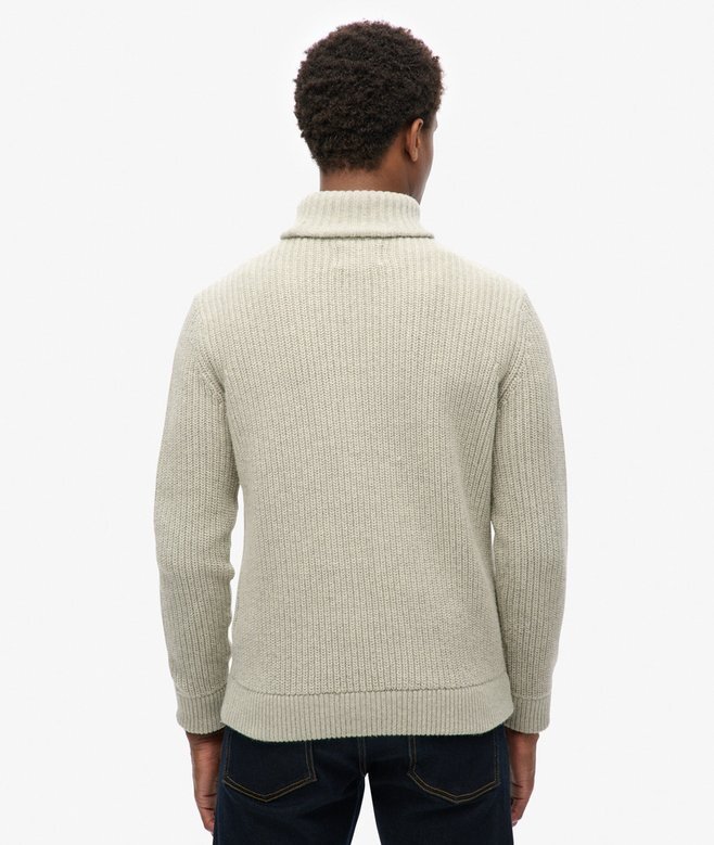The Merchant Store – Strukturierter Rollkragenpullover The Merchant Store – Strukturierter Rollkragenpullover