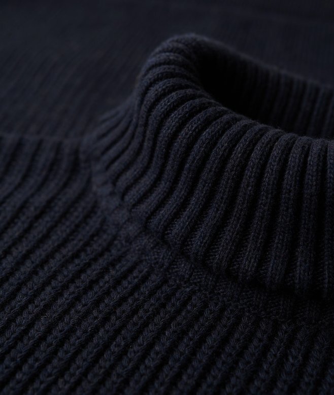 The Merchant Store – Strukturierter Rollkragenpullover The Merchant Store – Strukturierter Rollkragenpullover