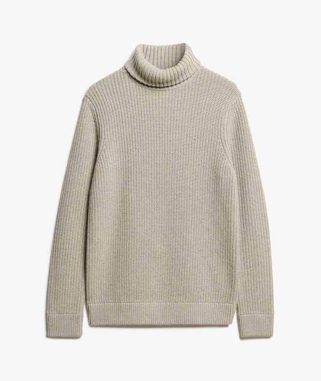 The Merchant Store – Strukturierter Rollkragenpullover The Merchant Store – Strukturierter Rollkragenpullover