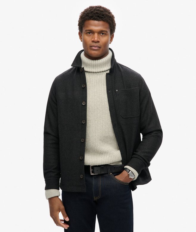 The Merchant Store – Woll-Overshirt The Merchant Store – Woll-Overshirt