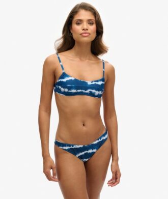Tie-Dye-Bikini-Oberteil