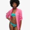 Tie-Dye-Bikini-Oberteil aus recyceltem Material Tie-Dye-Bikini-Oberteil aus recyceltem Material