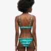 Tie-Dye-Bikini-Oberteil aus recyceltem Material Tie-Dye-Bikini-Oberteil aus recyceltem Material