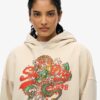 Tokyo Vintage Logo Relaxed Kapuzenpullover Tokyo Vintage Logo Relaxed Kapuzenpullover