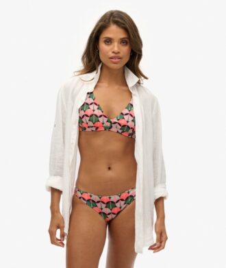 Triangel-Bikini-Oberteil mit gekreuztem Rücken Triangel-Bikini-Oberteil mit gekreuztem Rücken