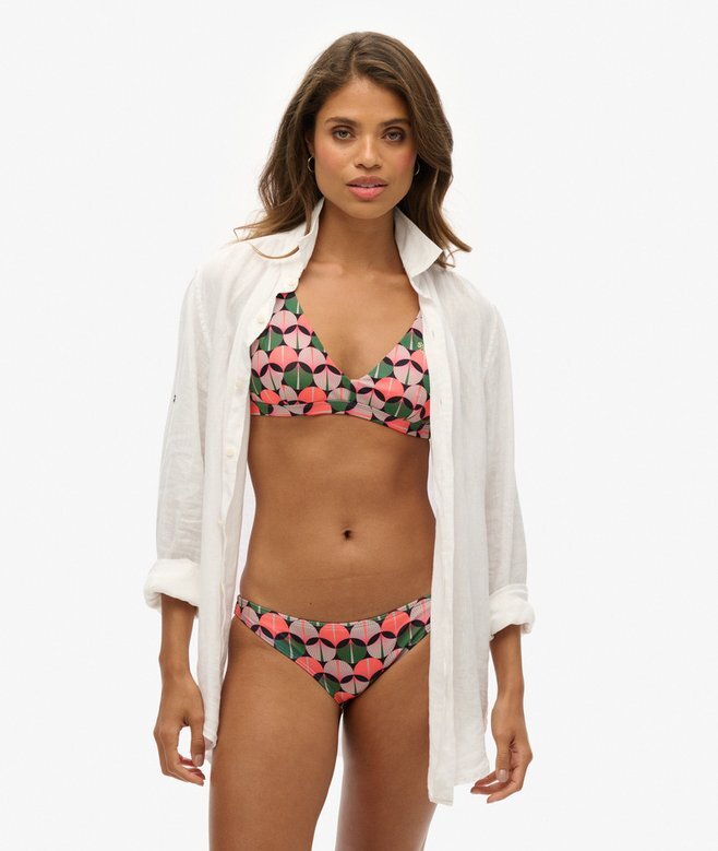Triangel-Bikini-Oberteil mit gekreuztem Rücken Triangel-Bikini-Oberteil mit gekreuztem Rücken