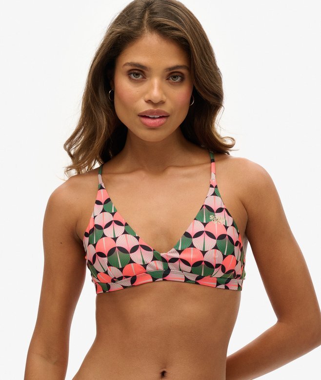 Triangel-Bikini-Oberteil mit gekreuztem Rücken Triangel-Bikini-Oberteil mit gekreuztem Rücken