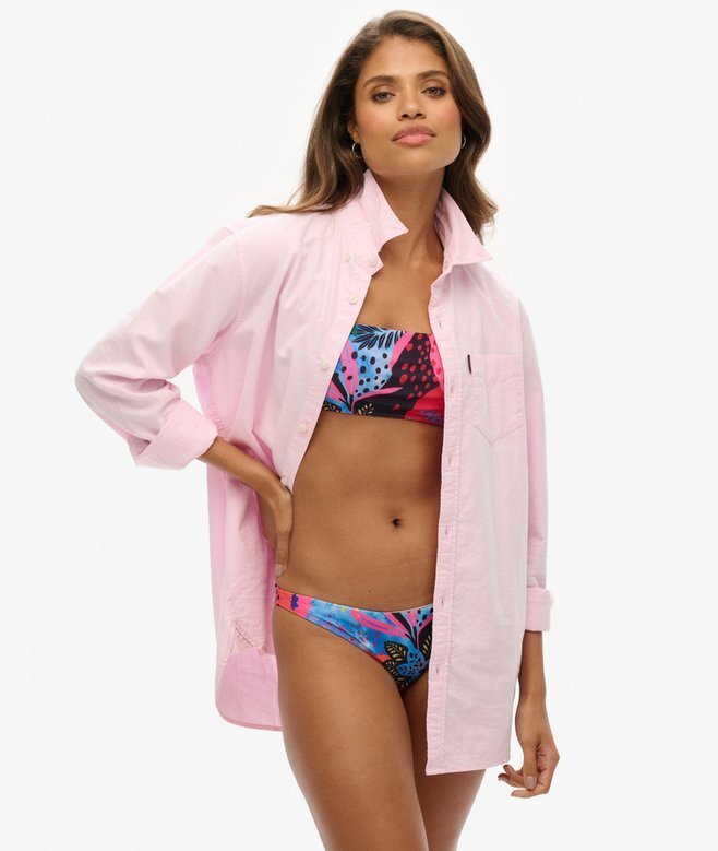 Tropisches Bandeau-Bikini-Oberteil Tropisches Bandeau-Bikini-Oberteil
