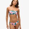 Tropisches Bandeau-Bikini-Oberteil Tropisches Bandeau-Bikini-Oberteil