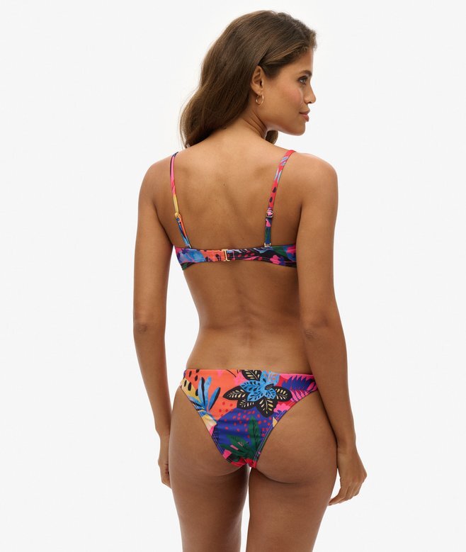 Tropisches Bandeau-Bikini-Oberteil Tropisches Bandeau-Bikini-Oberteil