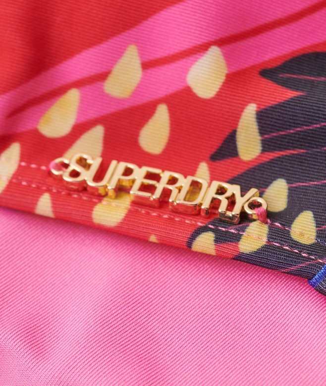 Tropisches Bandeau-Bikini-Oberteil Tropisches Bandeau-Bikini-Oberteil