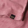 V-Ausschnitt-Slub-Short-T-Shirt mit kurzen Ärmeln